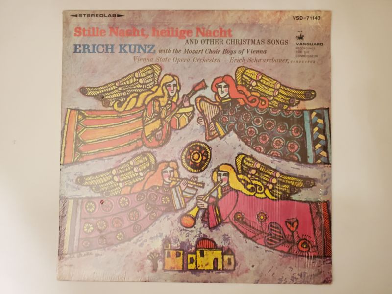 Erich Kunz with the Mozart Choir Boys of Vienna, Vienna State Opera Orchestra, Erich Schwarzbauer Stille Nacht, heilige Nacht and Other Christmas Songs vinyl record
